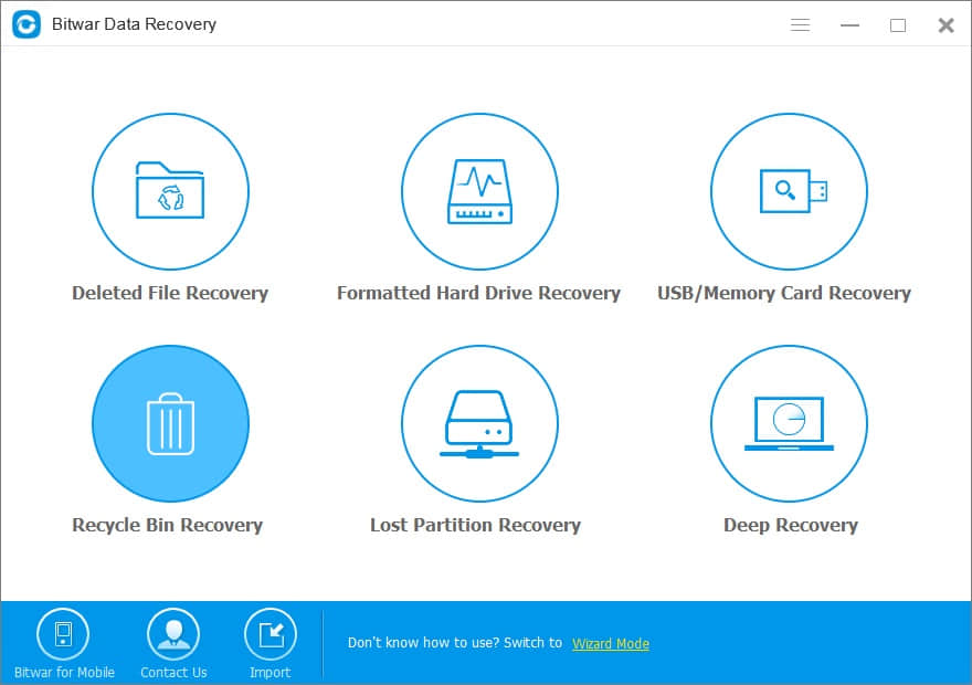 free download recycle bin data recovery software